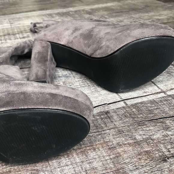 NWOT Catherine Malandrino grey booties size 8 - Picture 2 of 6